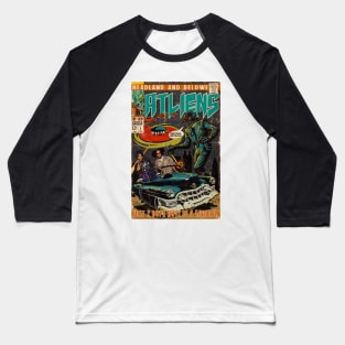 ATLIENS HEADLAND AND DELOWE Baseball T-Shirt